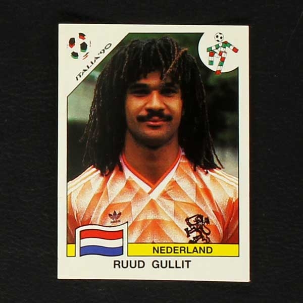 Italia 90 Nr. 416 Panini Sticker Ruud Gullit