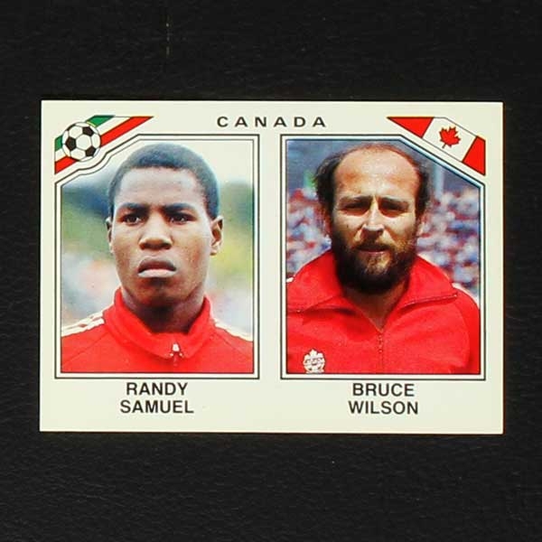 Mexico 86 Nr. 222 Panini Sticker Samuel - Wilson