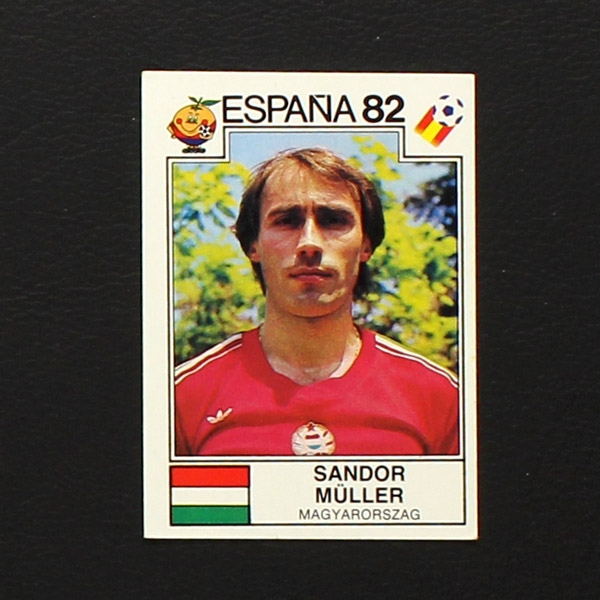 Espana 82 Nr. 192 Panini Sticker Sandor Müller