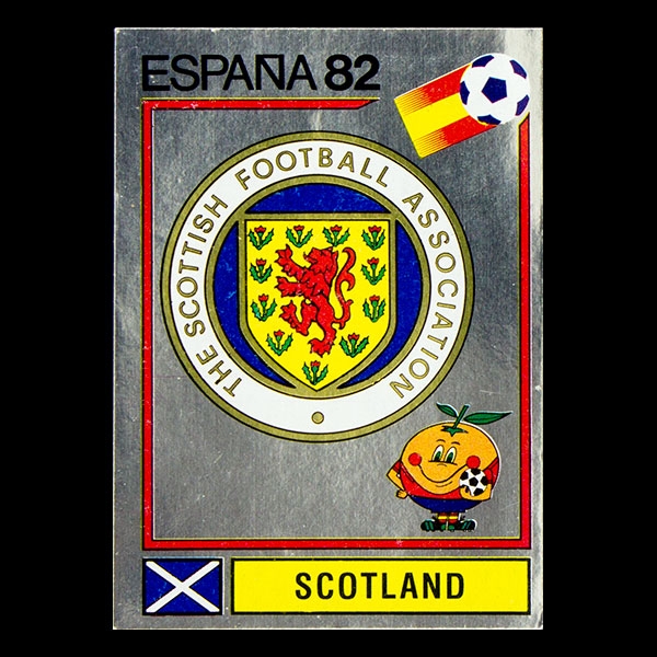 Espana 82 Nr. 400 Panini Sticker Scotland Wappen