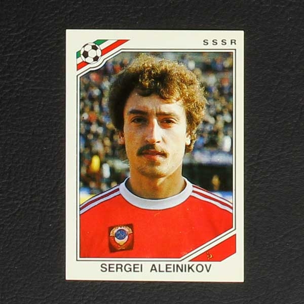 Mexico 86 Nr. 192 Panini Sticker Sergei Aleinikov