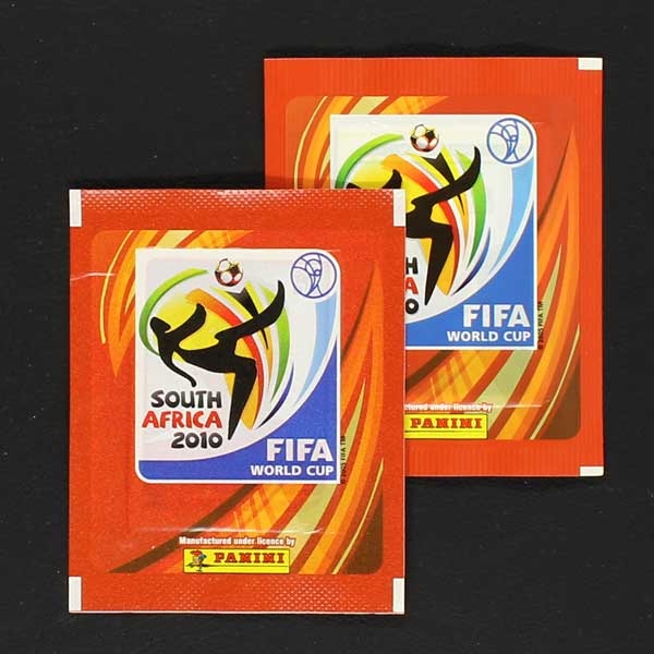 South Africa 2010 Panini sticker bags 2 variants