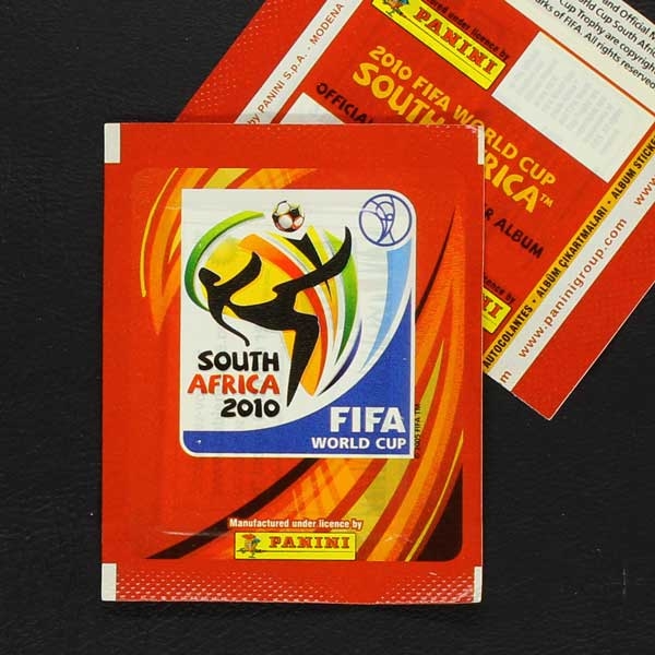 South Africa 2010 Panini Sticker Tüte Frankreich ohne Barcode