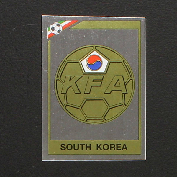 South Korea Panini Sticker Mexico 86