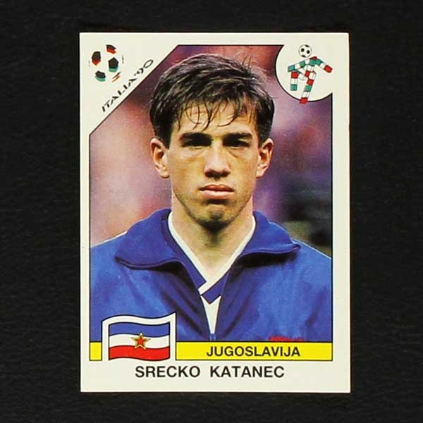 Italia 90 Nr. 277 Panini Sticker Srecko Katanec