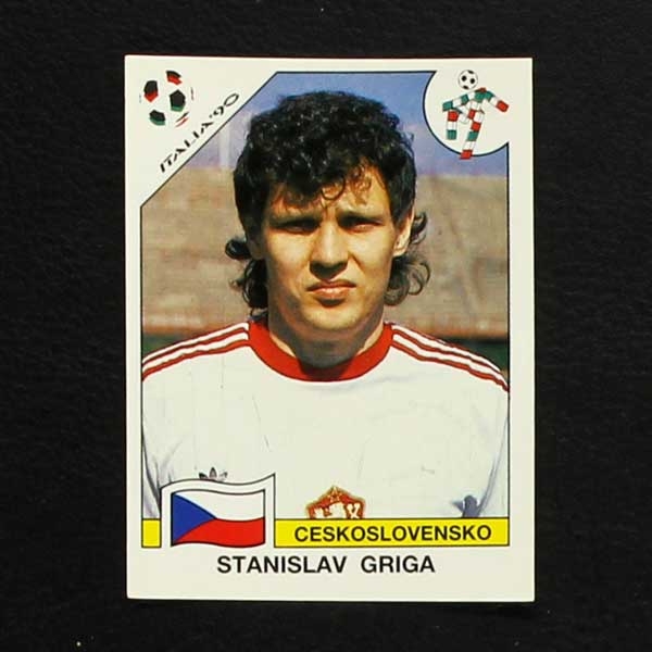 Italia 90 Nr. 092 Panini Sticker Stanislav Griga