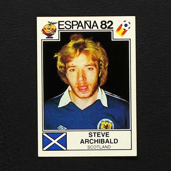 Espana 82 Nr. 414 Panini Sticker Steve Archibald