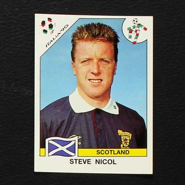 Italia 90 Nr. 221 Panini Sticker Steve Nicol