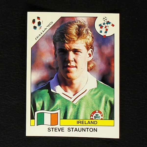 Italia 90 No. 429 Panini sticker Steve Staunton