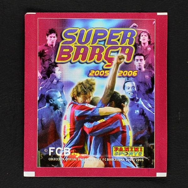 Super Barca 2005 Panini sticker bag- Sticker-Worldwide