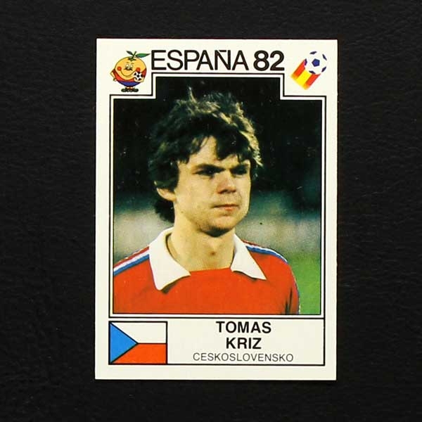 Espana 82 Nr. 272 Panini Sticker Tomas Kriz