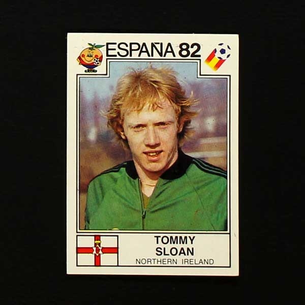 Espana 82 Panini Sticker Tommy Sloan