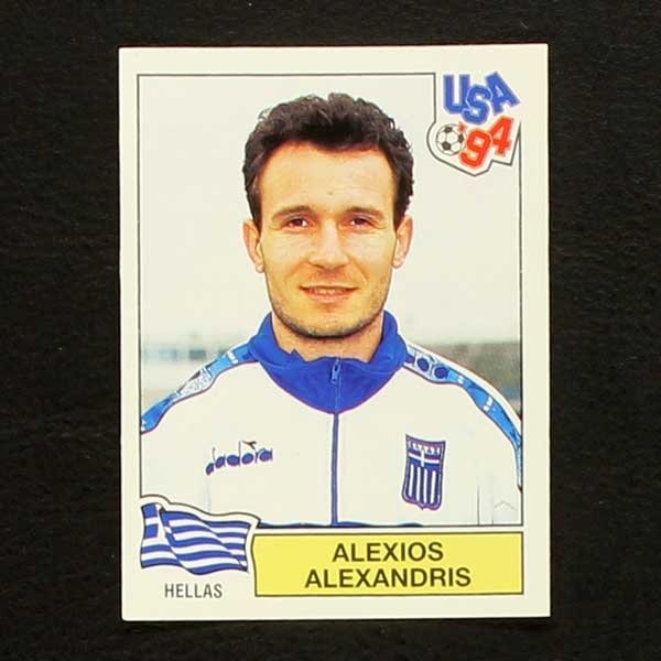 USA 94 Nr. 238 Panini Sticker Alexios Alexandris