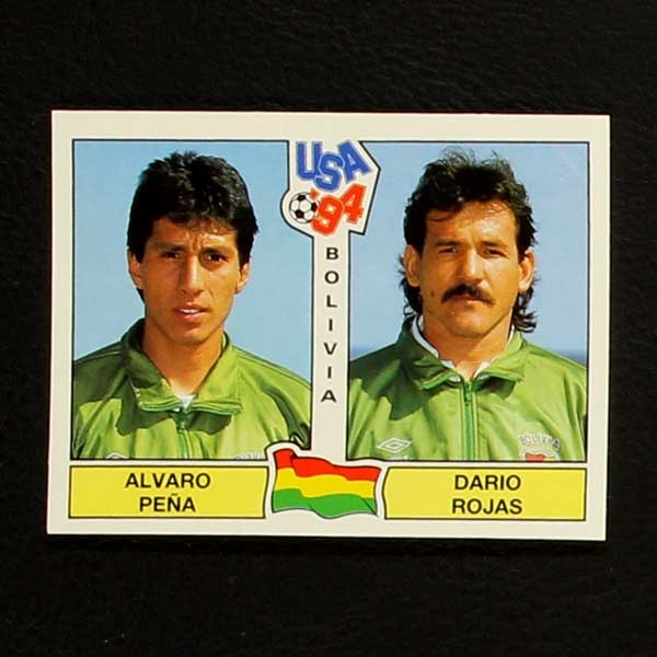 USA 94 Nr. 193 Panini Sticker Alvaro Pena - Rojas