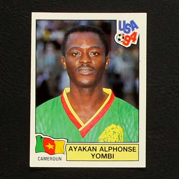 USA 94 Nr. 095 Panini Sticker Ayakan Alphonse Yombi