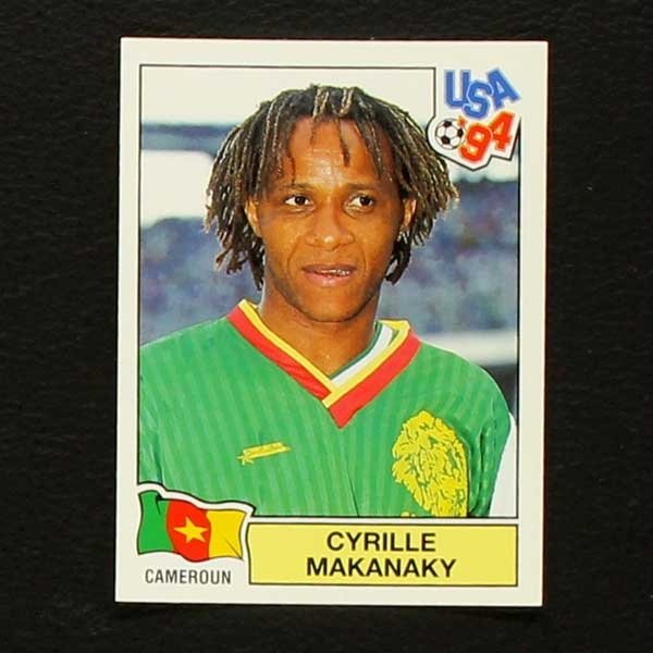 USA 94 Nr. 101 Panini Sticker Cyrille Makanaky