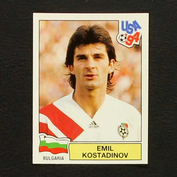 USA 94 Nr. 257 Panini Sticker Emil Kostadinov