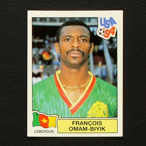 USA 94 Nr. 108 Panini Sticker François Omam-Biyik