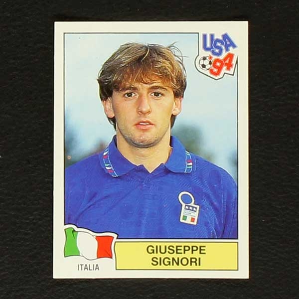 USA 94 Nr. 278 Panini Sticker Giuseppe Signori