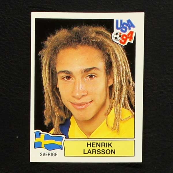 USA 94 Nr. 128 Panini Sticker Henrik Larsson