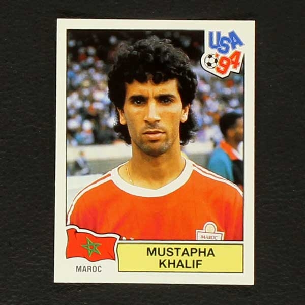 USA 94 Nr. 305 Panini Sticker Khalif