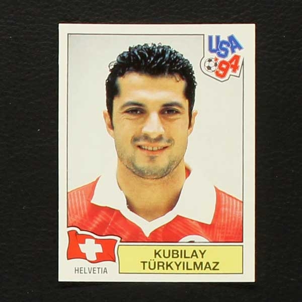 USA 94 Nr. 031 Panini Sticker Kubilay Türkyilmaz