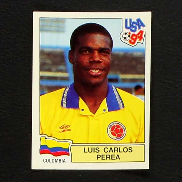 USA 94 Nr. 037 Panini Sticker Luis Carlos Perea