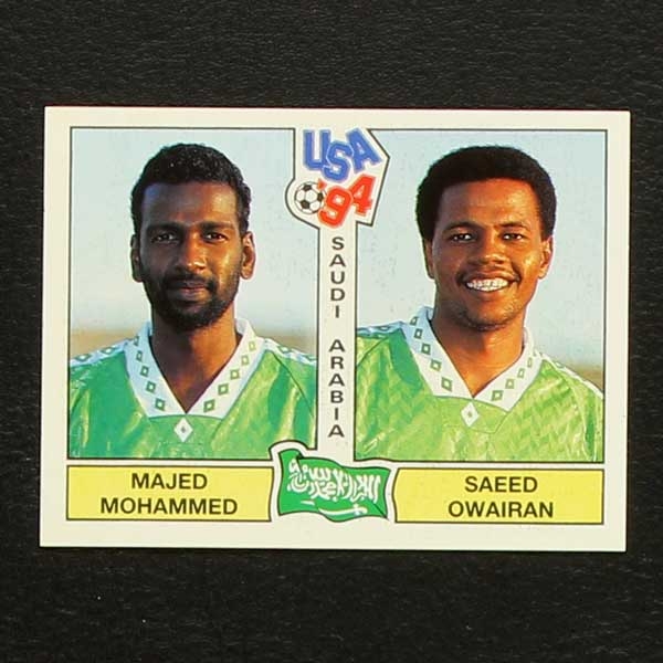 USA 94 Nr. 325 Panini Sticker Mohammed - Owairan