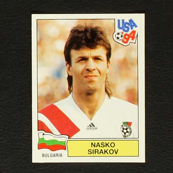 USA 94 Nr. 259 Panini Sticker Nasko Sirakov