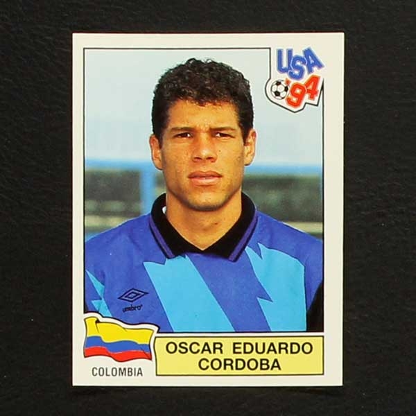 USA 94 Nr. 035 Panini Sticker Oscar Eduardo Cordoba