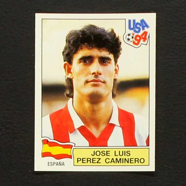 USA 94 Nr. 160 Panini Sticker Jose Luis Perez Caminero