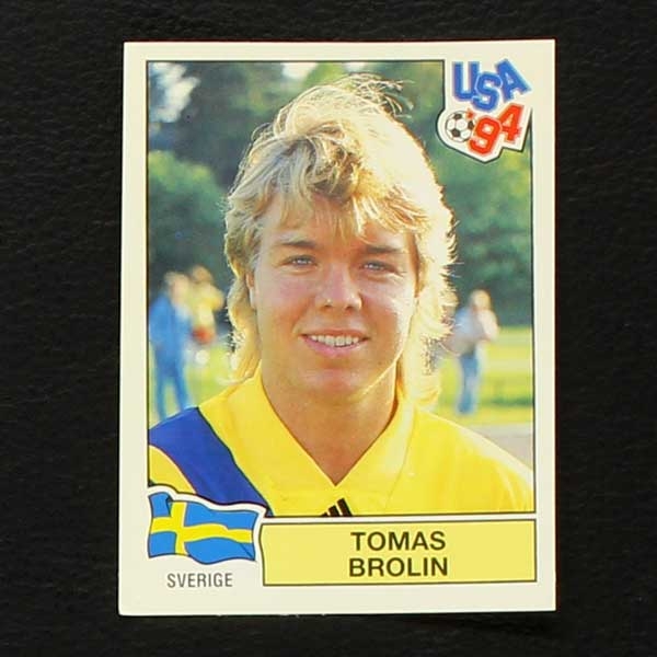 USA 94 Nr. 126 Panini Sticker Thomas Brolin