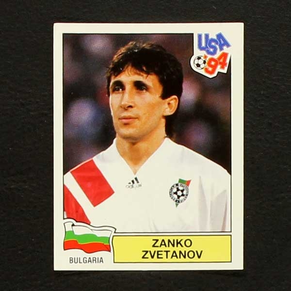 USA 94 Nr. 248 Panini Sticker Zanko Zvetanov