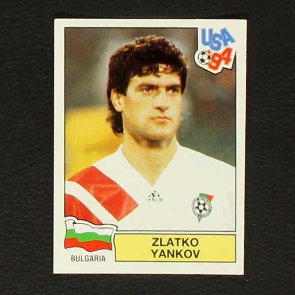 USA 94 Nr. 250 Panini Sticker Zlatko Yankov