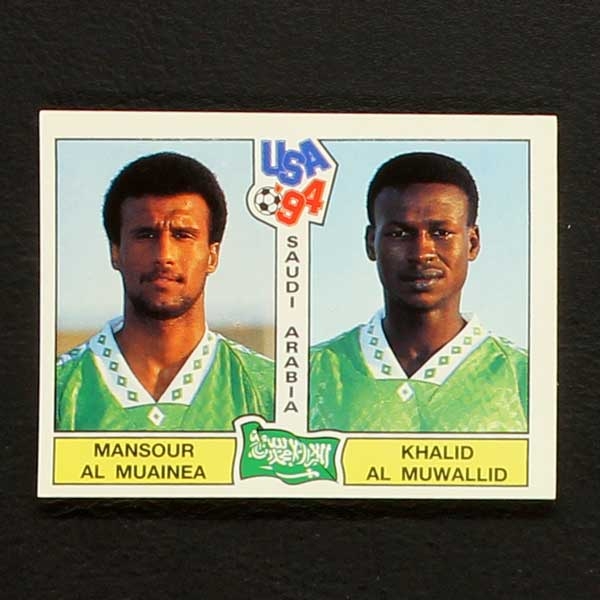 USA 94 Nr. 323 Panini Sticker al Muainea - al Muwallid