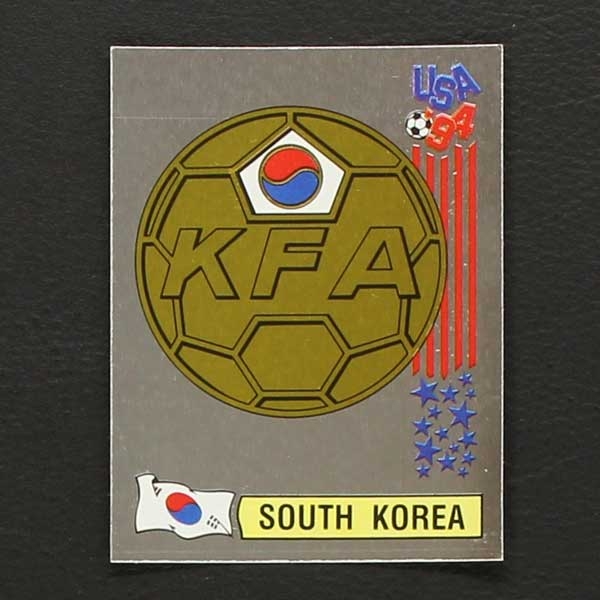 USA 94 Nr. 170 Panini Sticker Wappen South Korea