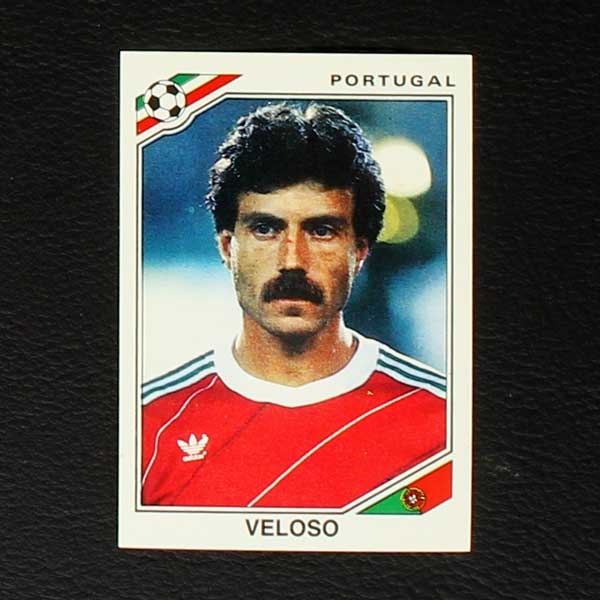 Mexico 86 Nr. 390 Panini Sticker Veloso