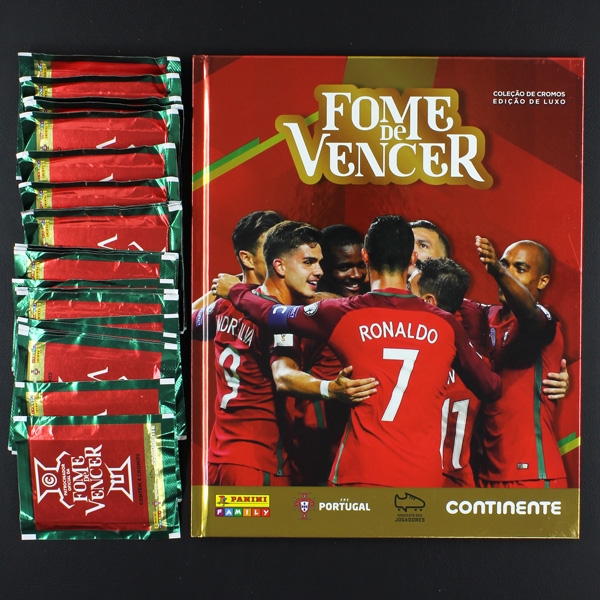 Russia 2018 Fome de Vencer Panini Album mit 20 Sticker Tüten