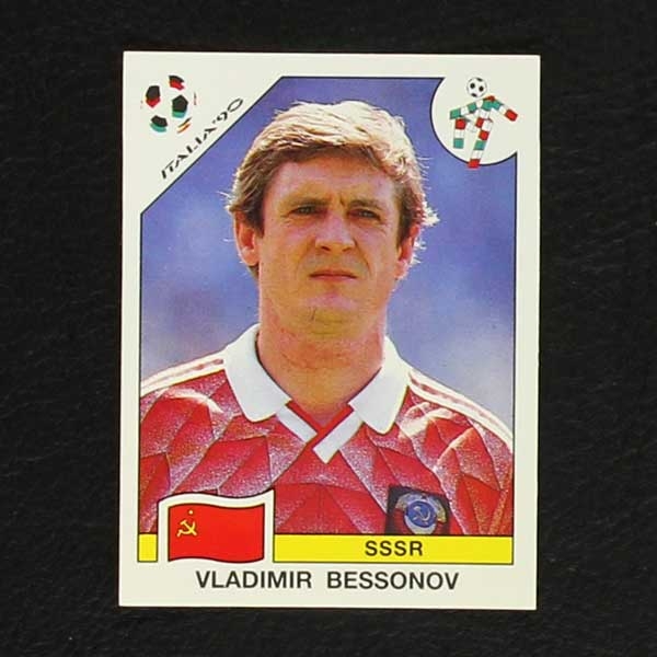 Italia 90 Nr. 137 Panini Sticker Vladimir Bessonov