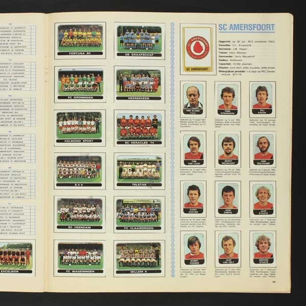 Voetball 79 Panini Sticker Album komplett