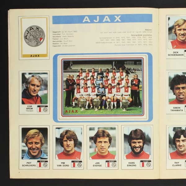 Voetball 79 Panini Sticker Album komplett