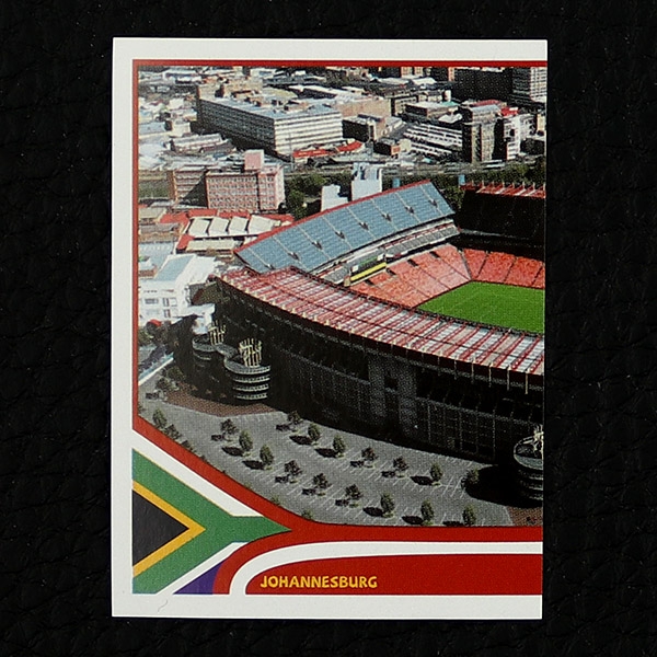 Johannesburg - Ellis Park Stadium Panini Sticker No. 10 - South Africa 2010