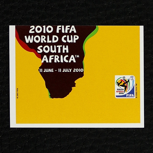 Poster Panini Sticker Nr. 28 - South Africa 2010