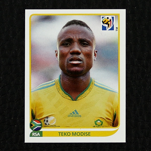 Teko Modise Panini Sticker Nr. 41 - South Africa 2010