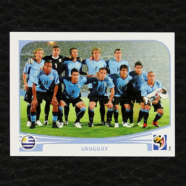 Uruguay Team Panini Sticker Nr. 68 - South Africa 2010