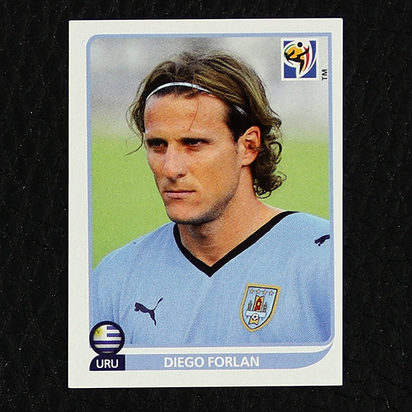 Diego Forlan Panini Sticker Nr. 85 - South Africa 2010