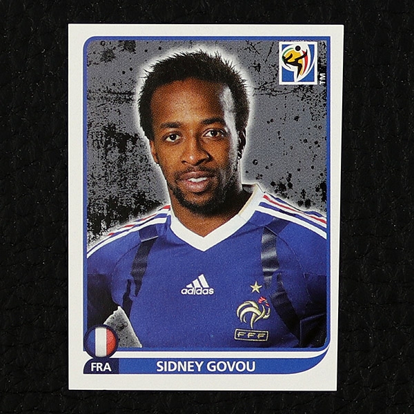 Sidney Govou Panini Sticker No. 101 - South Africa 2010