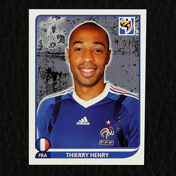 Thierry Henry Panini Sticker Nr. 103 - South Africa 2010