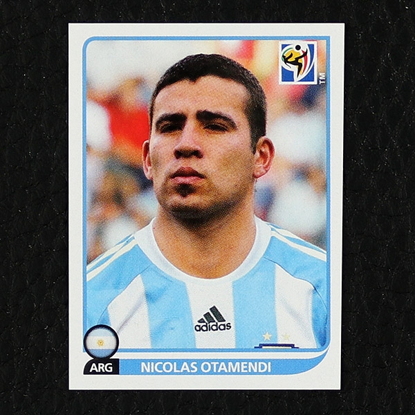 Nicolas Otamendi Panini Sticker Nr. 112 - South Africa 2010