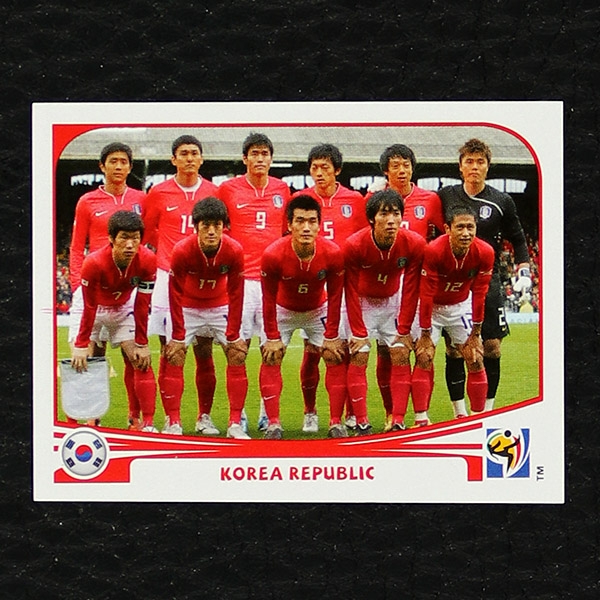 Südkorea Team Panini Sticker Nr. 144 - South Africa 2010